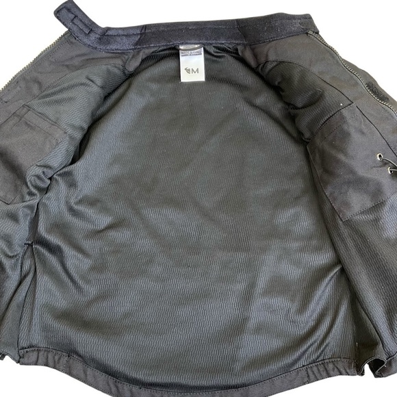 THOR Black Series 2009 Motocycle Motocross Jacket Detachable Sleeves Durable YM - Picture 9 of 16